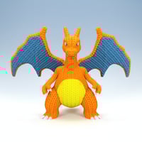 Image 1 of Charizard "Knitted" Figure