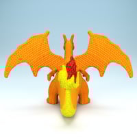 Image 2 of Charizard "Knitted" Figure