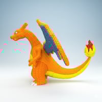 Image 3 of Charizard "Knitted" Figure