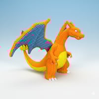 Image 4 of Charizard "Knitted" Figure