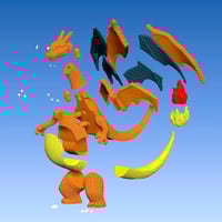 Image 5 of Charizard "Knitted" Figure