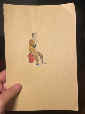 Uncle with Vans Smoking Cig (ORIGINAL)