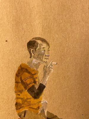 Uncle with Vans Smoking Cig (ORIGINAL)