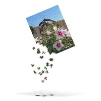 Image 3 of  Hibiscus and Copper Wind Spinner - Jigsaw Puzzle - 252 Pieces