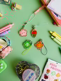 Image 2 of Garden Fone Friends Acrylic Phone Charms