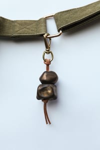 Image 2 of Golden cube bag charm