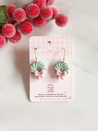 Image 3 of Dainty Wreath Dangles