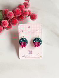 Image 4 of Dainty Wreath Dangles