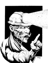 Inktober 2025 - "Mustache" Day 1 