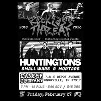 Image 2 of RECKLESS THREAT - FAREWELL SHOW TICKETS