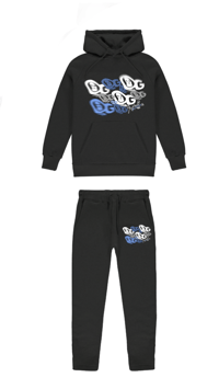 OG PATTERN- BLACK TRACKSUIT