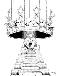 Inktober 2025 - "Crown" Day 3