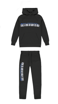 OGW HUSTLESZN BLUE - BLACK TRACKSUIT