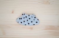 Black and White Polkadot Skirt