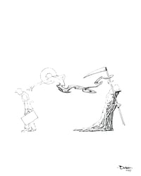 Inktober 2025 - "Deal" Day 18