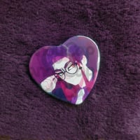 Corbeau Heart Button