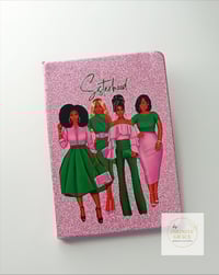 Image 1 of Sisterhood Glitter Journal