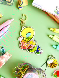 Year of Snake Acrylic Keycharm