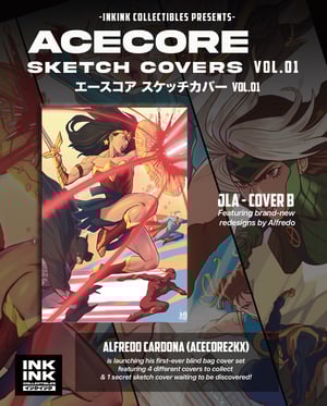 Image of Pre-Order:  Alfredo Cardona 'acecore2kx' Sketchbook Vol.01 < Blindbag >  // 2025 ** Limited **
