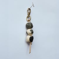 Image 1 of Black sketch bag charm