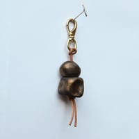 Image 1 of Golden cube bag charm