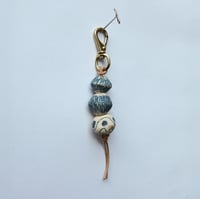 Image 1 of Blue sketch bag charm