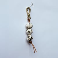 Image 1 of Splatter paint bag charm