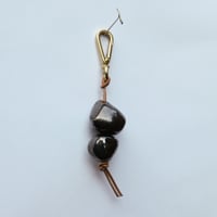 Image 1 of Metallic rocks bag charm