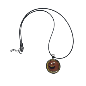 Image of annoying orange necklace