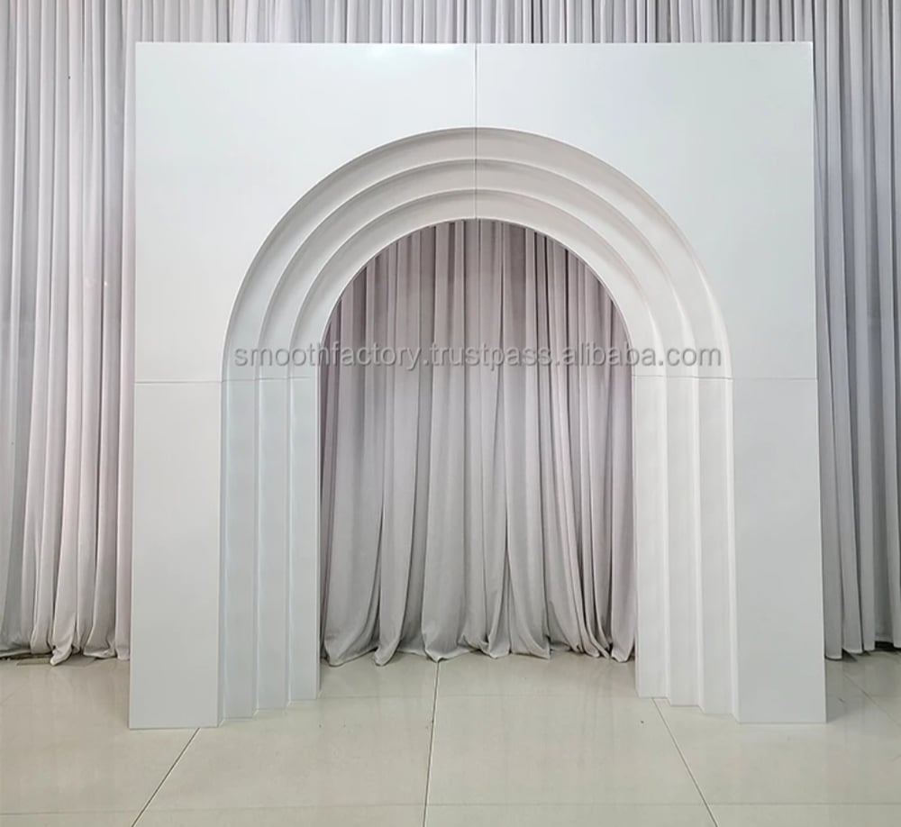 Image of Backdrop only, 3 D Rainbow backdrop 8 ft tall x 8 ft wide 