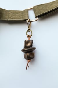 Image 2 of Double cube bag charm