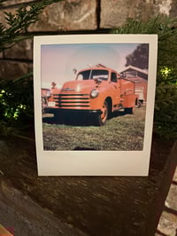 Image 2 of Vintage Fire Truck Polaroid