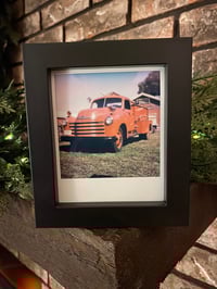 Image 1 of Vintage Fire Truck Polaroid