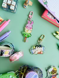 Image 1 of Asian Snack Animals Acrylic Keycharms