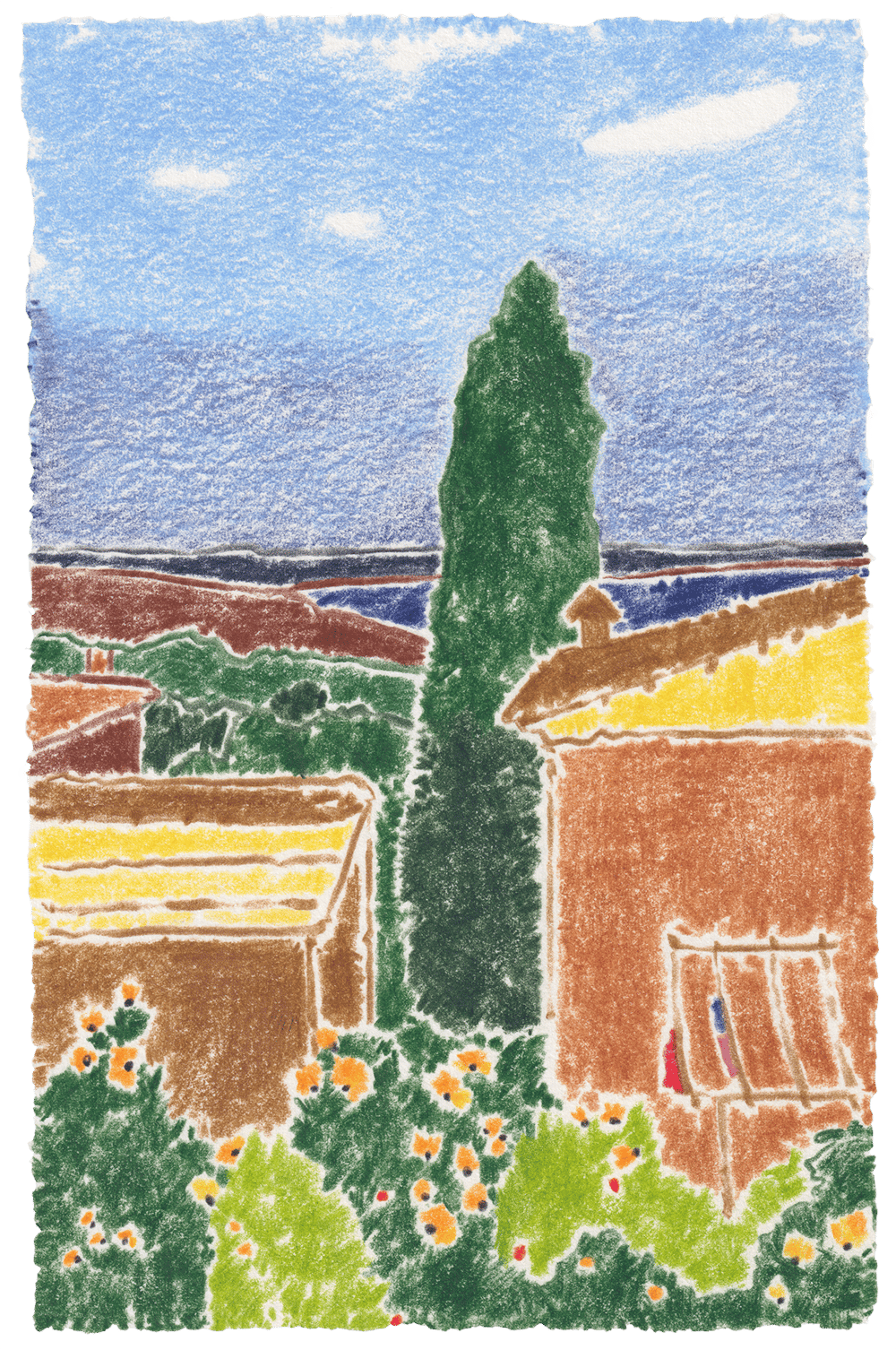 Image of Tuscany on Dusk 