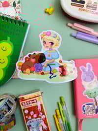 Image 3 of Kawaii Girls Vinyl Stickers