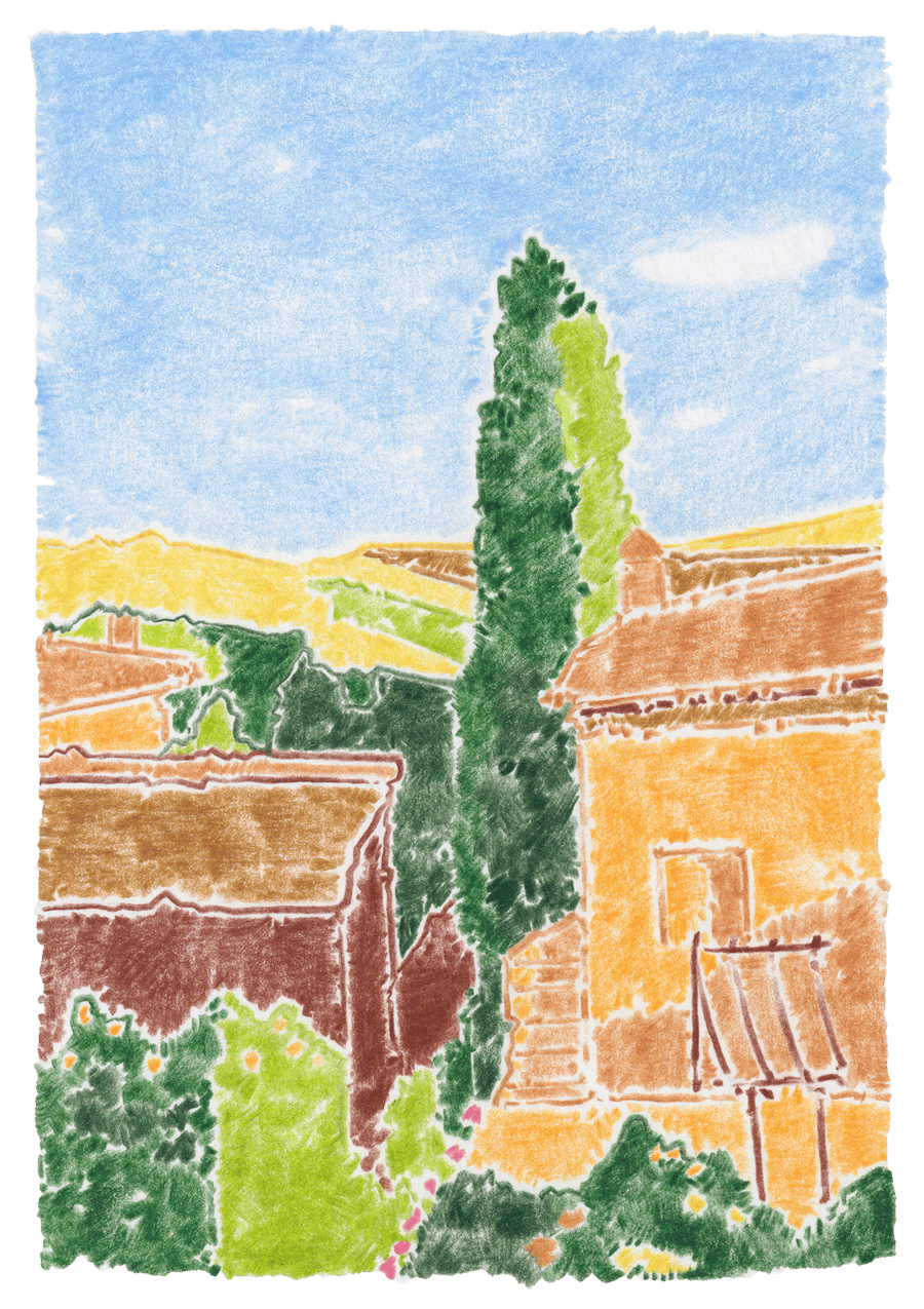 Image of Tuscany in the Morning Light