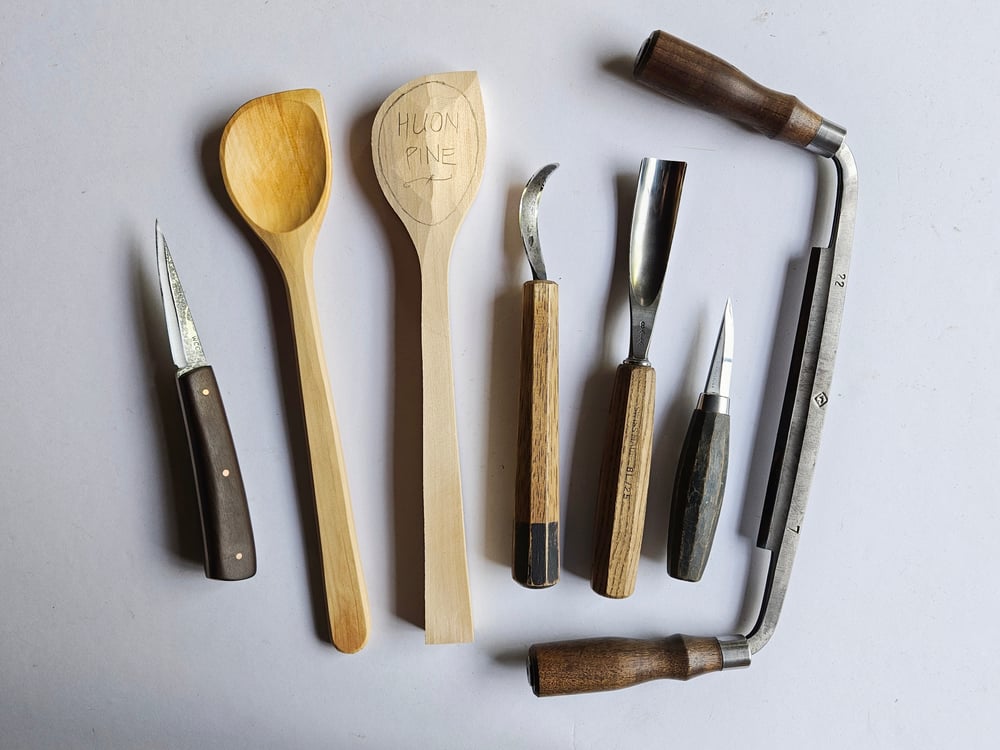 Image of THURSDAY 28TH DEC CYGNET BEGINNERS SPOON CARVING WORKSHOP