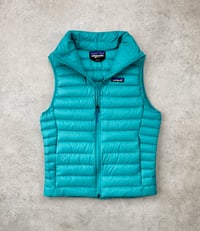 Image 2 of Patagonia Down Vest Subtidal Blue Small Mens