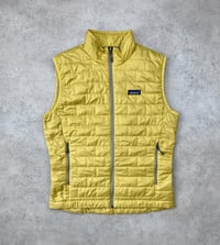 Image 1 of Patagonia Nano Puff Vest Surfboard Yellow Medium Mens 