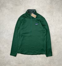 Image 1 of Patagonia R1 Daily Zip Neck Fleece Pullover Northern Green Medium Mens 