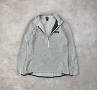 Image 2 of Patagonia R1 Air Zip Neck Fleece Pullover Wool White Large Women's 