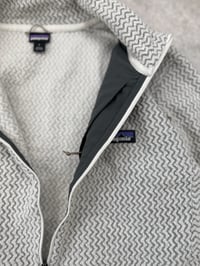 Image 3 of Patagonia R1 Air Zip Neck Fleece Pullover Wool White Large Women's 