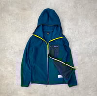 Image 3 of Patagonia R1 Air Fleece Full Zip Hoody Crater Blue Small Mens 