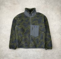 Image 1 of Patagonia Retro-X Fleece Jacket Currents Forge Grey Medium Mens