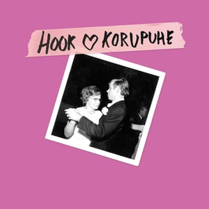 Image of Hook / Korupuhe - Split 7" (pink)