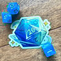 3" D20 Sticker