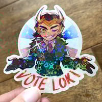 Vote Loki Sticker
