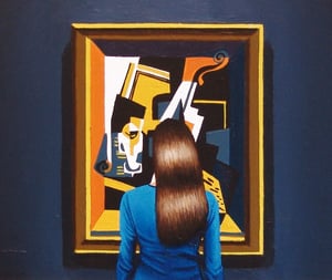 Image of Violin And Glass