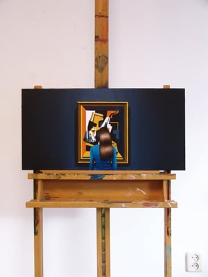 Image of Violin And Glass